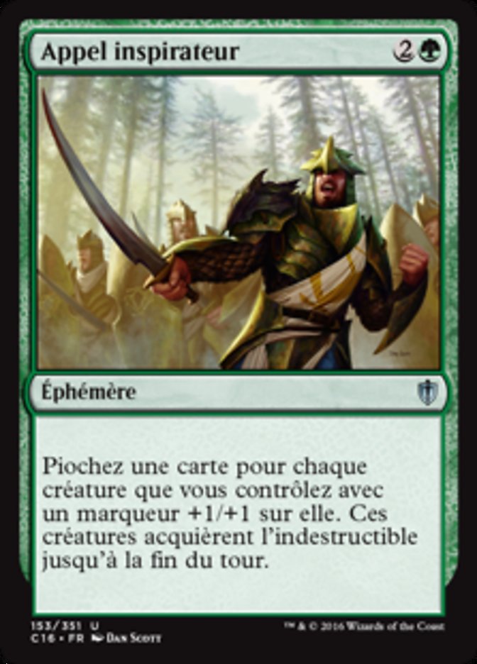 Appel inspirateur