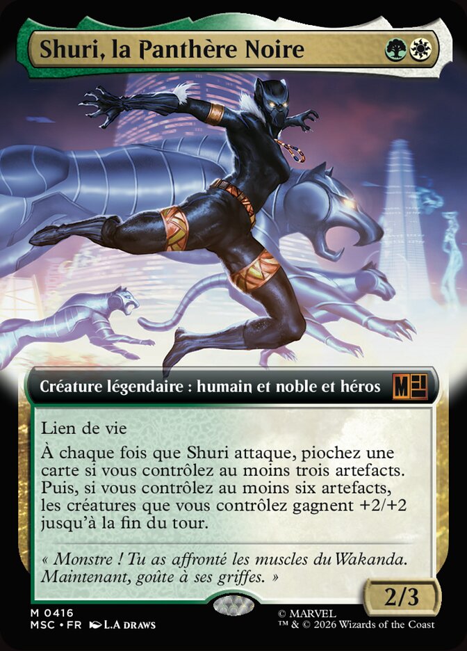 Shuri, la Panthère Noire