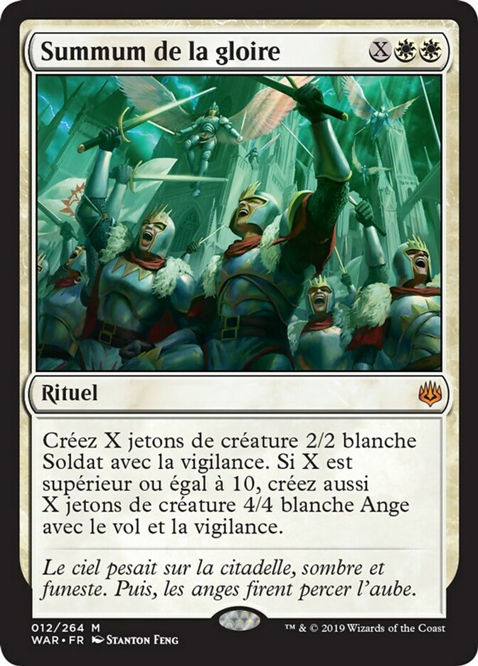 Summum de la gloire