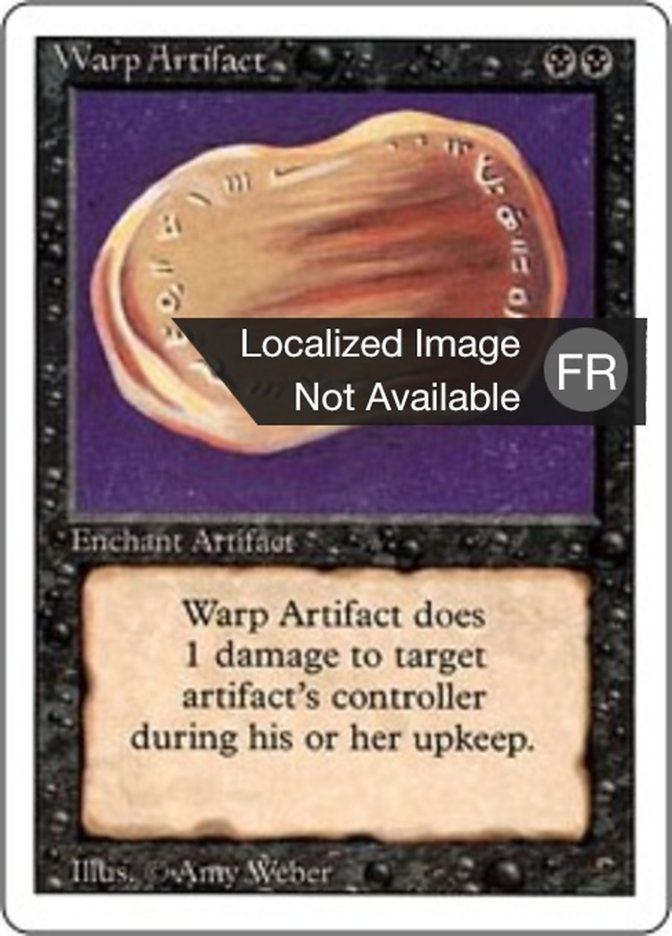 Distorsion d'artefact
