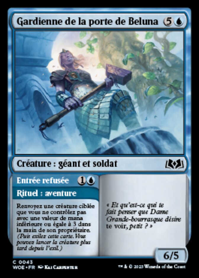 Gardienne de la porte de Beluna