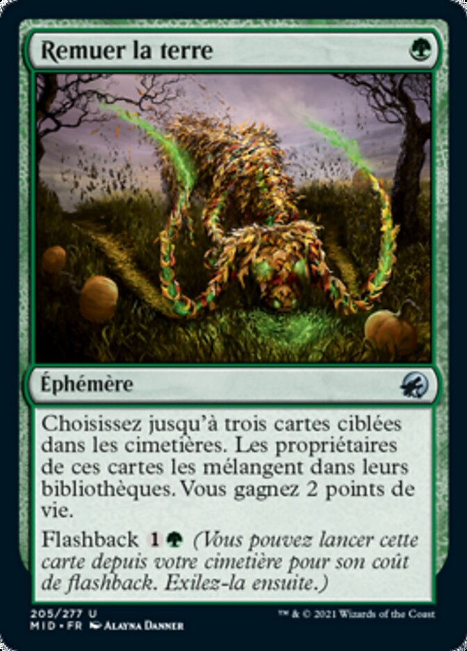 Remuer la terre