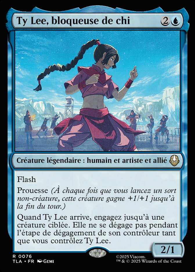 Ty Lee, bloqueuse de chi