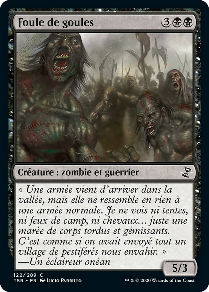 Foule de goules