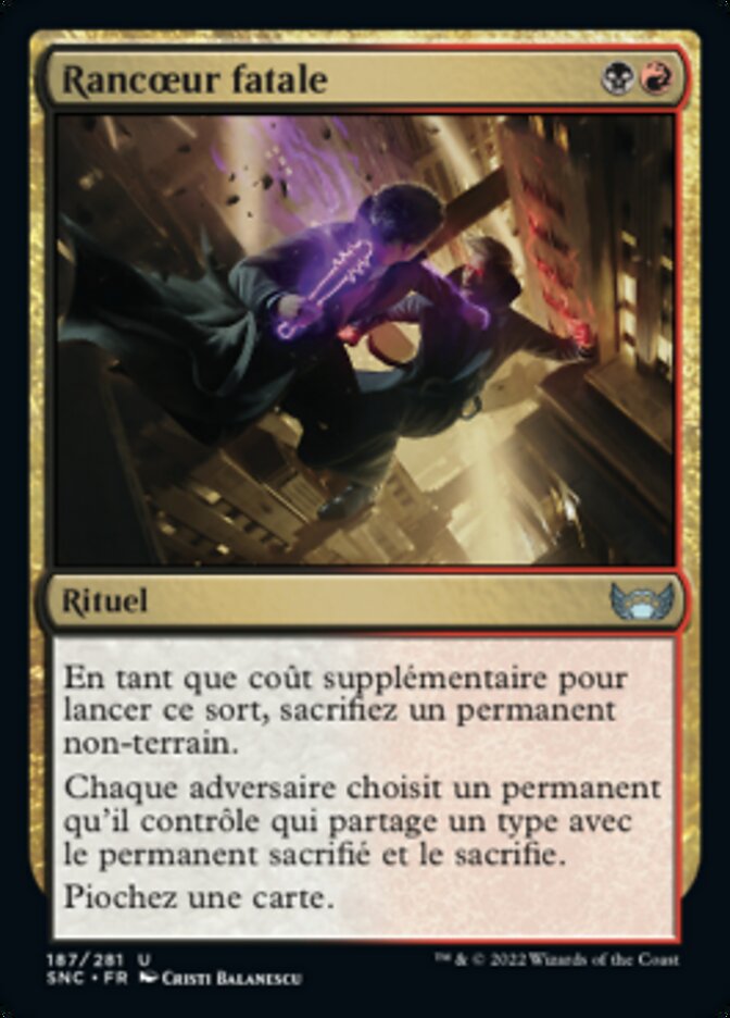 Rancœur fatale