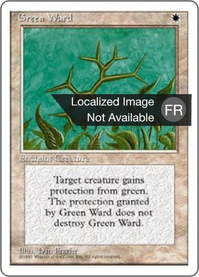 Rune de garde verte