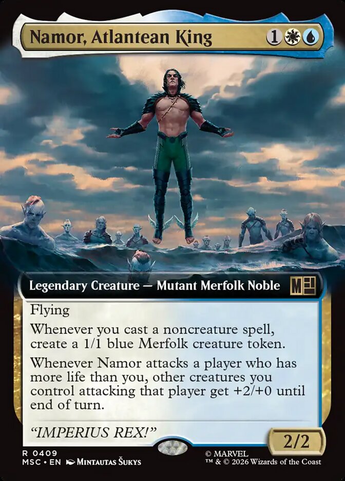 Namor, Atlantean King