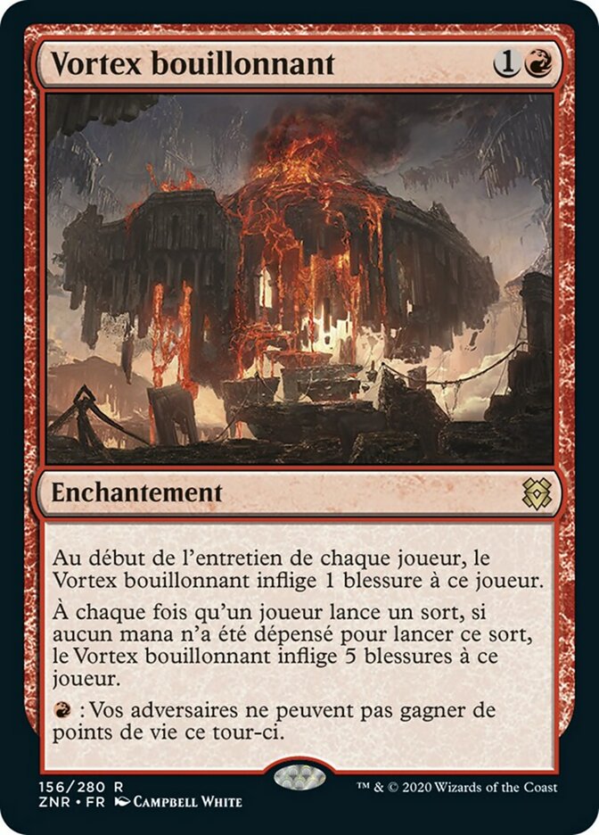 Vortex bouillonnant