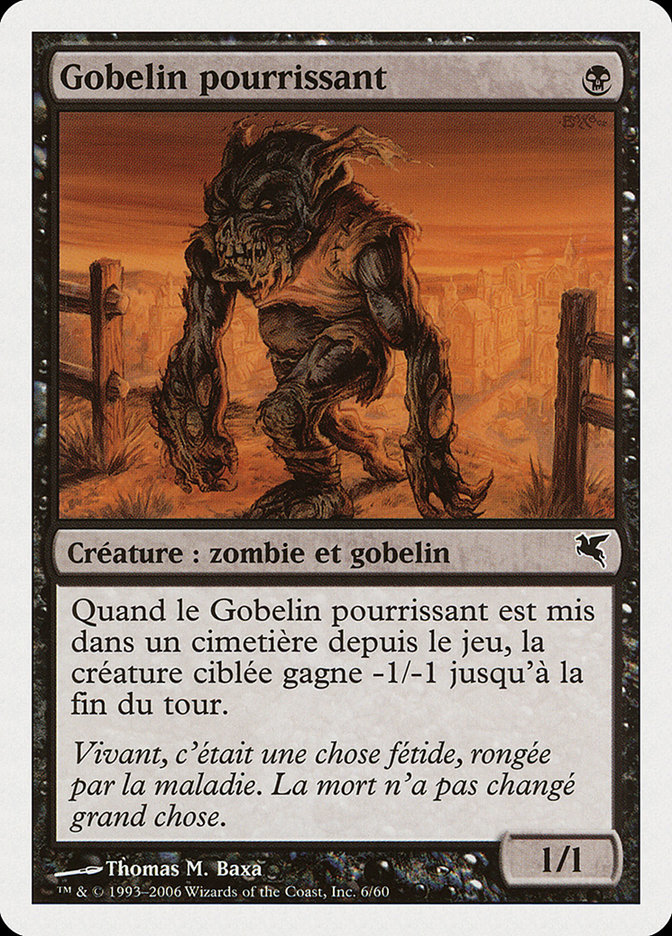 Gobelin pourrissant