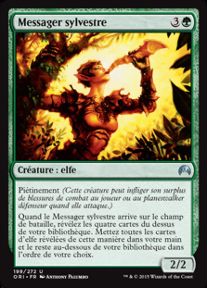 Messager sylvestre