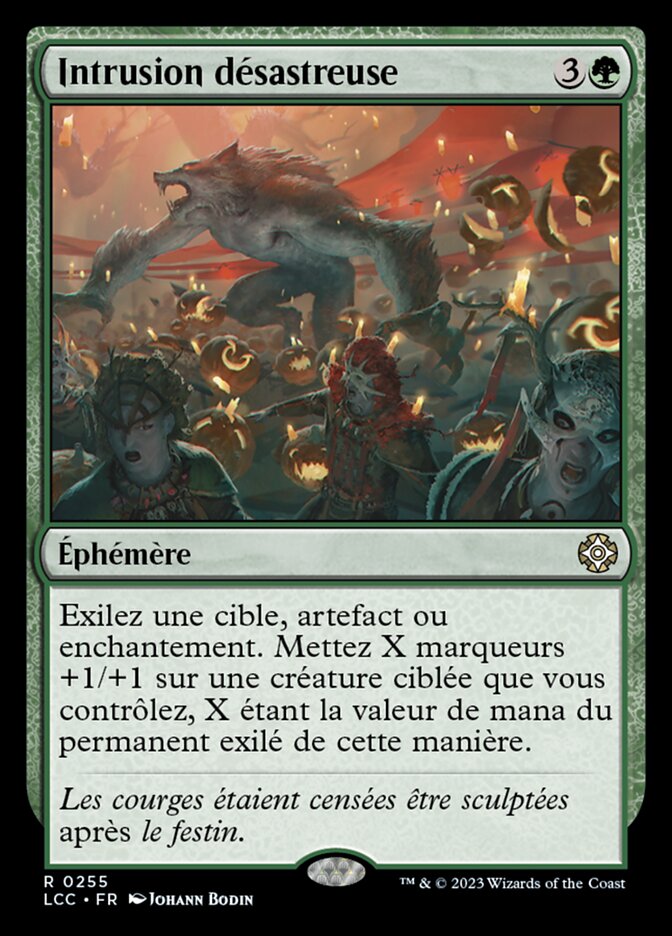Intrusion désastreuse