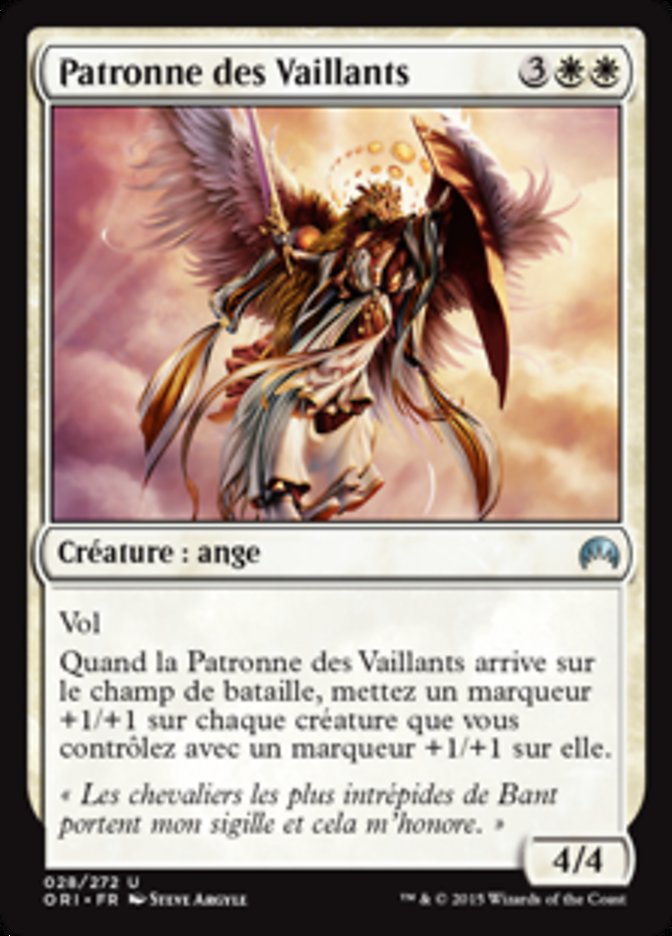 Patronne des Vaillants