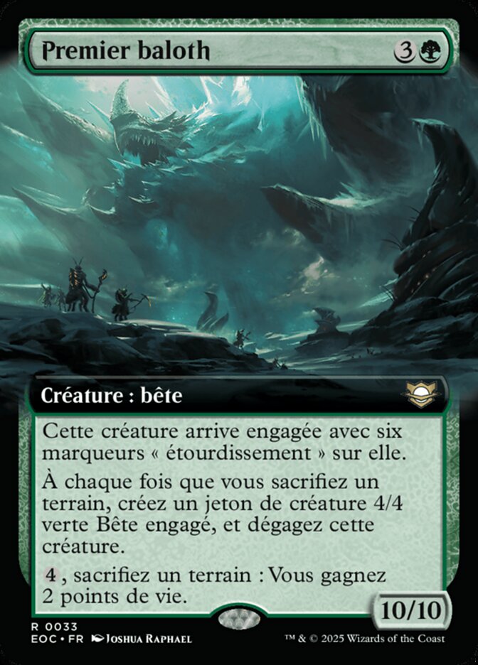 Premier baloth
