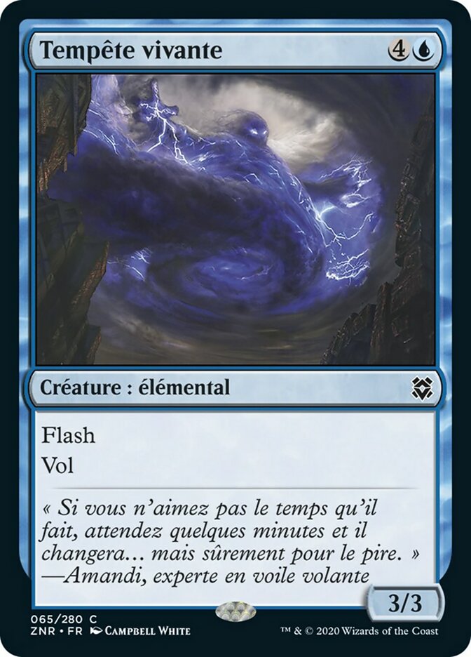 Tempête vivante