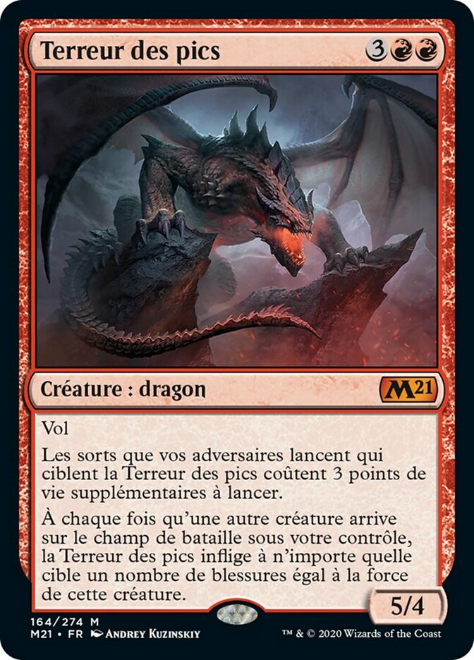 Terreur des pics