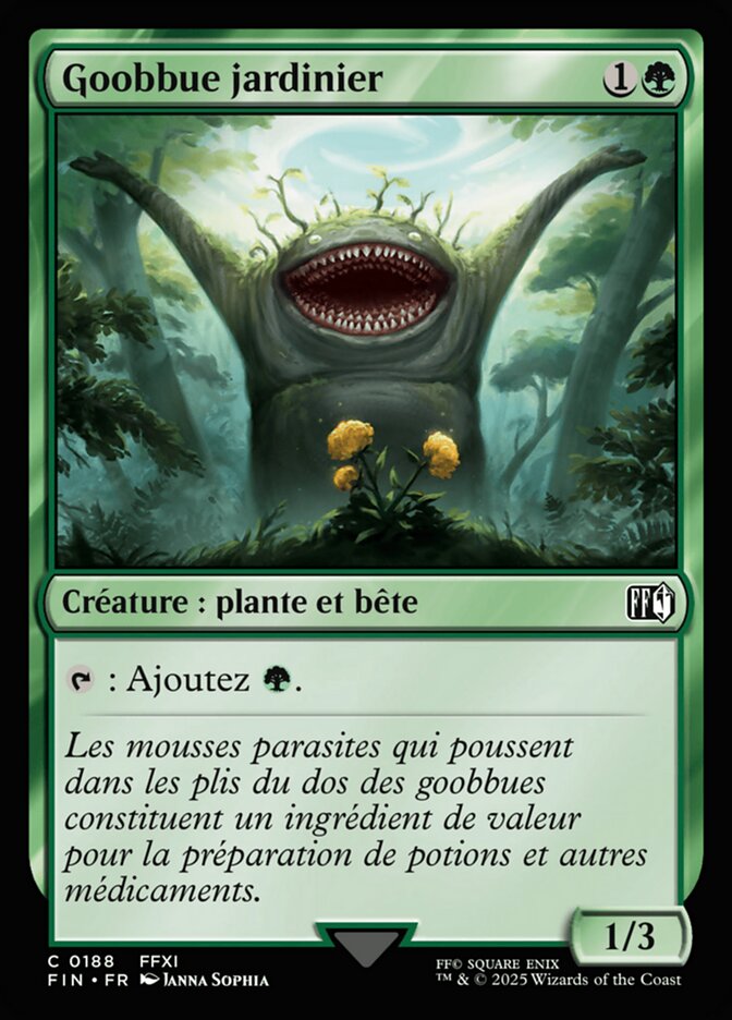 Goobbue jardinier