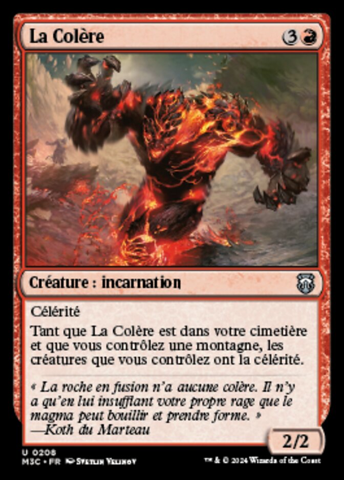 La Colère