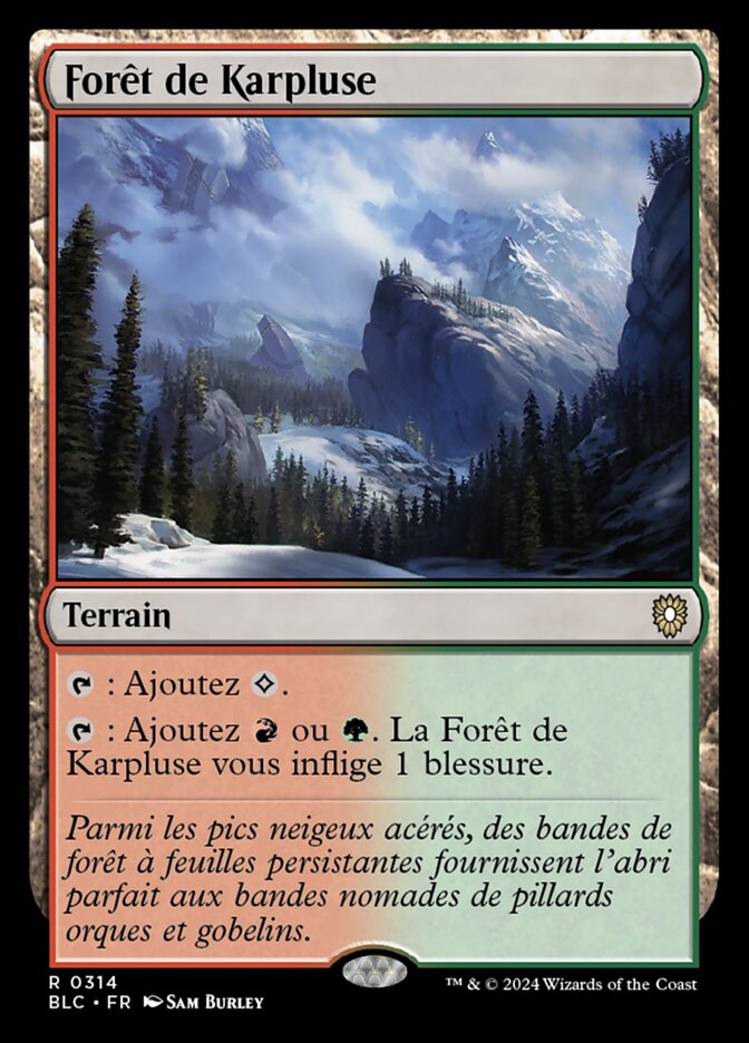 Forêt de Karpluse