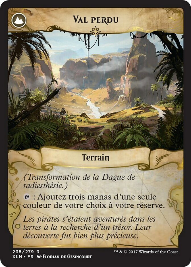 Dague de radiesthésie