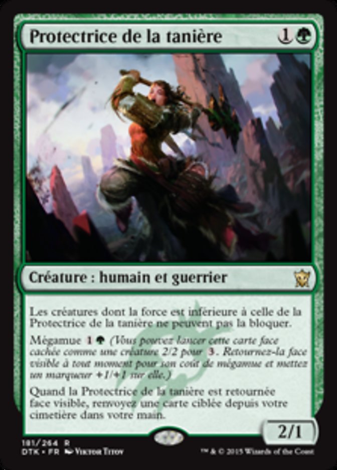 Protectrice de la tanière