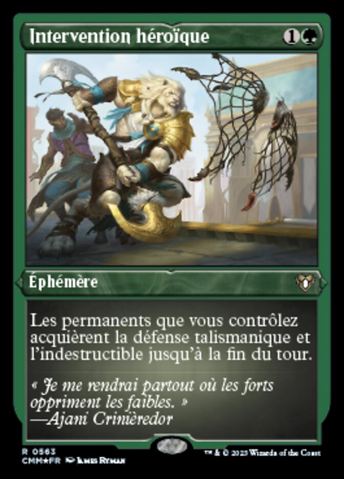 Intervention héroïque