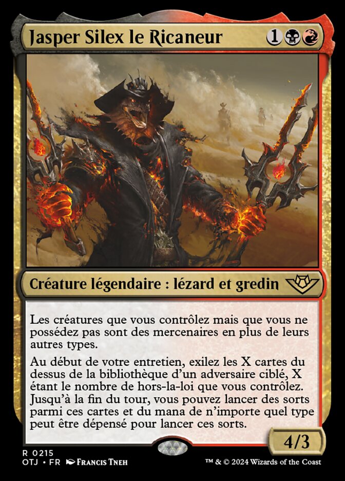 Jasper Silex le Ricaneur