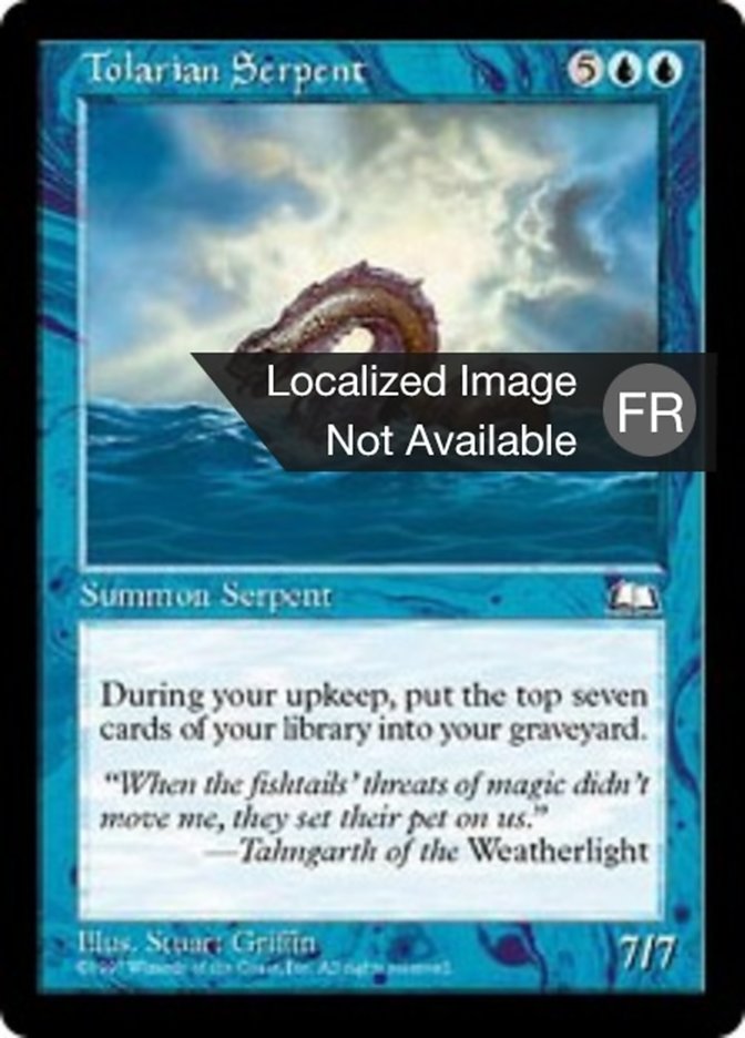 Serpent de mer de Tolaria