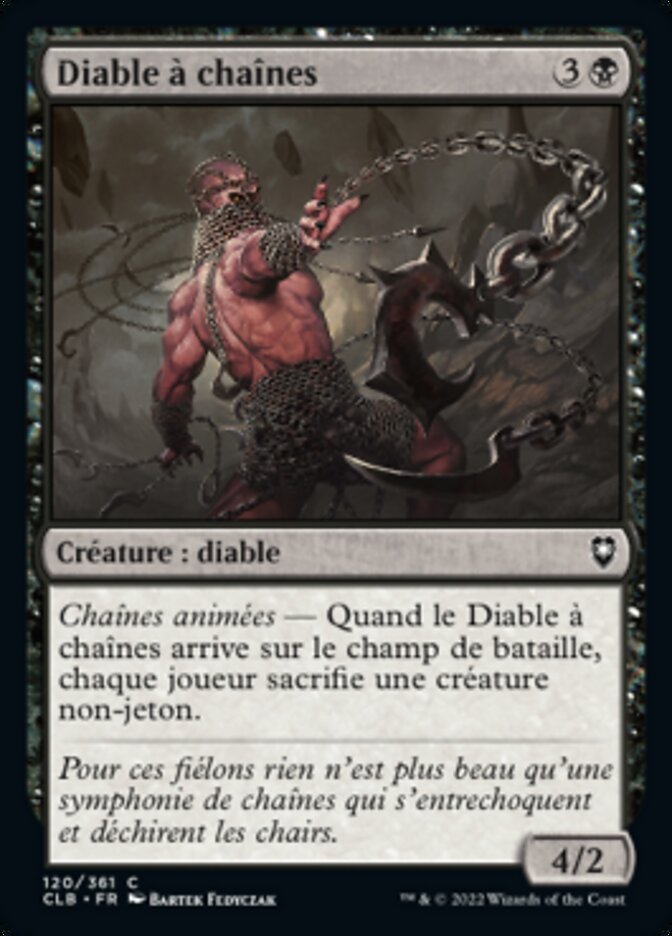 Diable à chaînes
