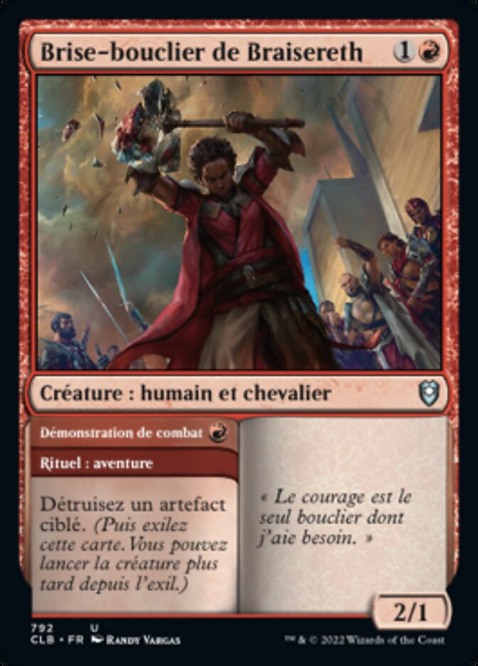 Brise-bouclier de Braisereth