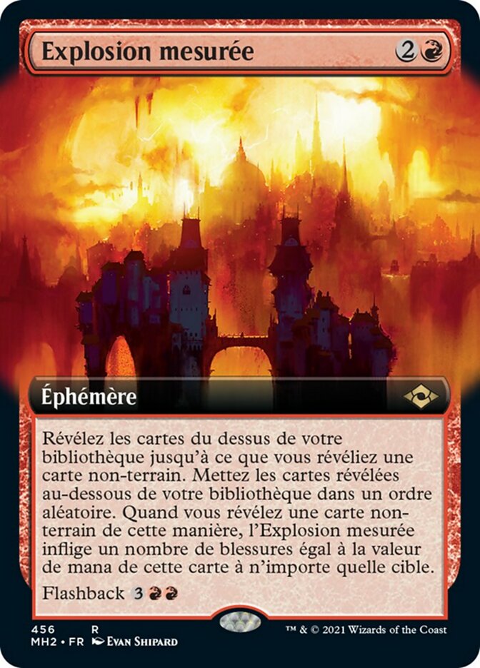 Explosion mesurée