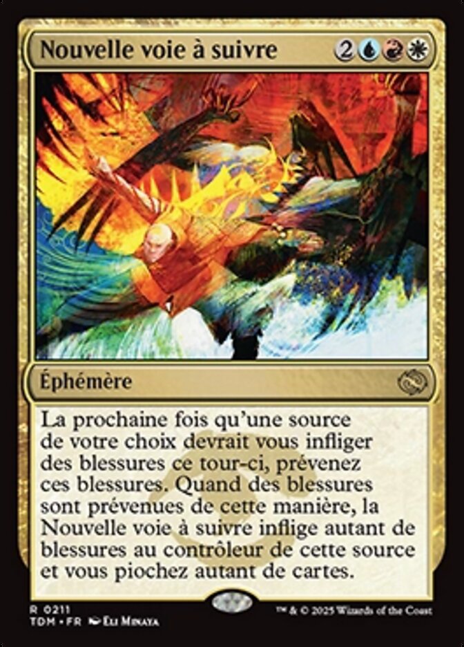 Nouvelle voie à suivre