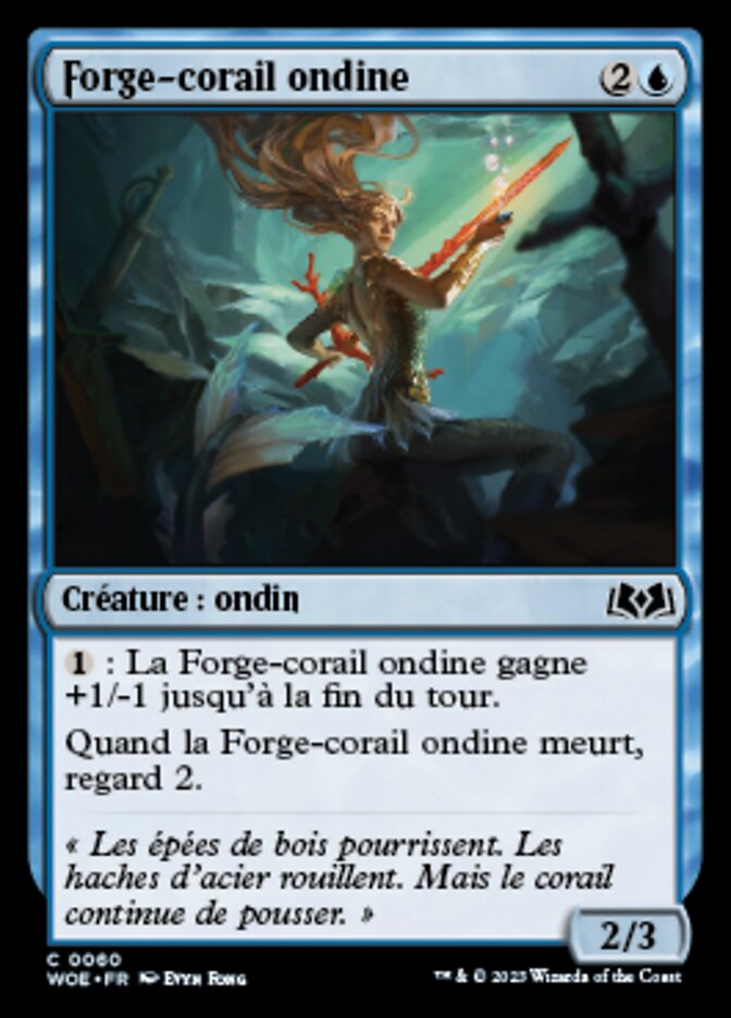Forge-corail ondine