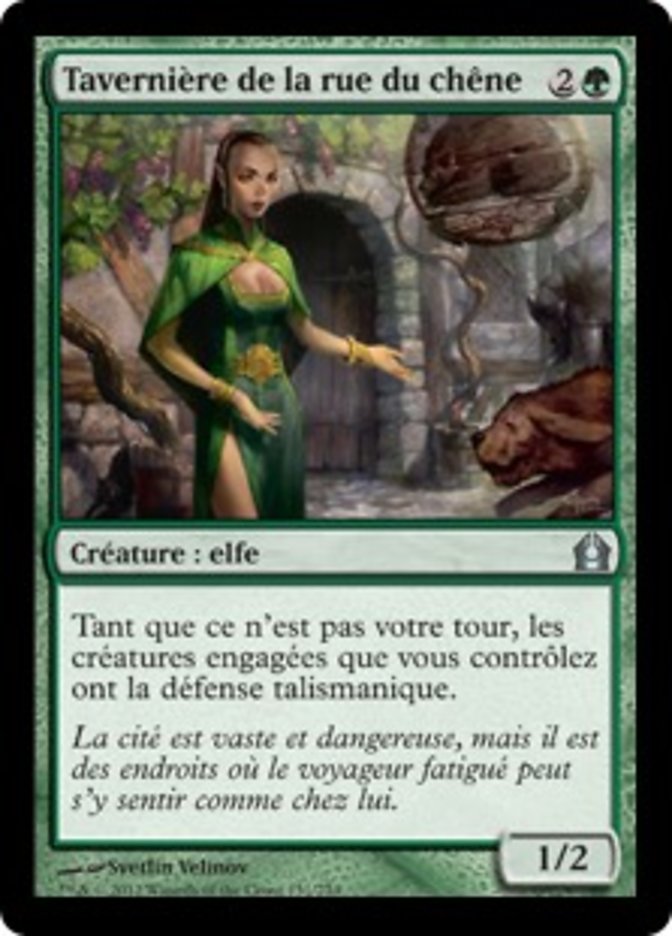 Tavernière de la rue du chêne