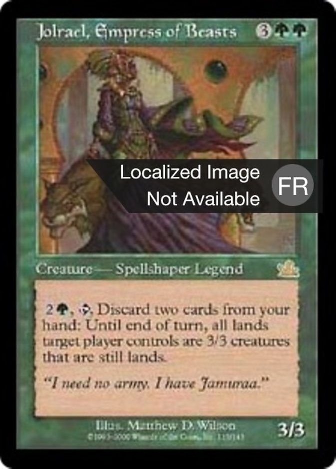 Jolrael, impératrice des bêtes