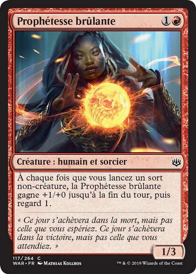 Prophétesse brûlante