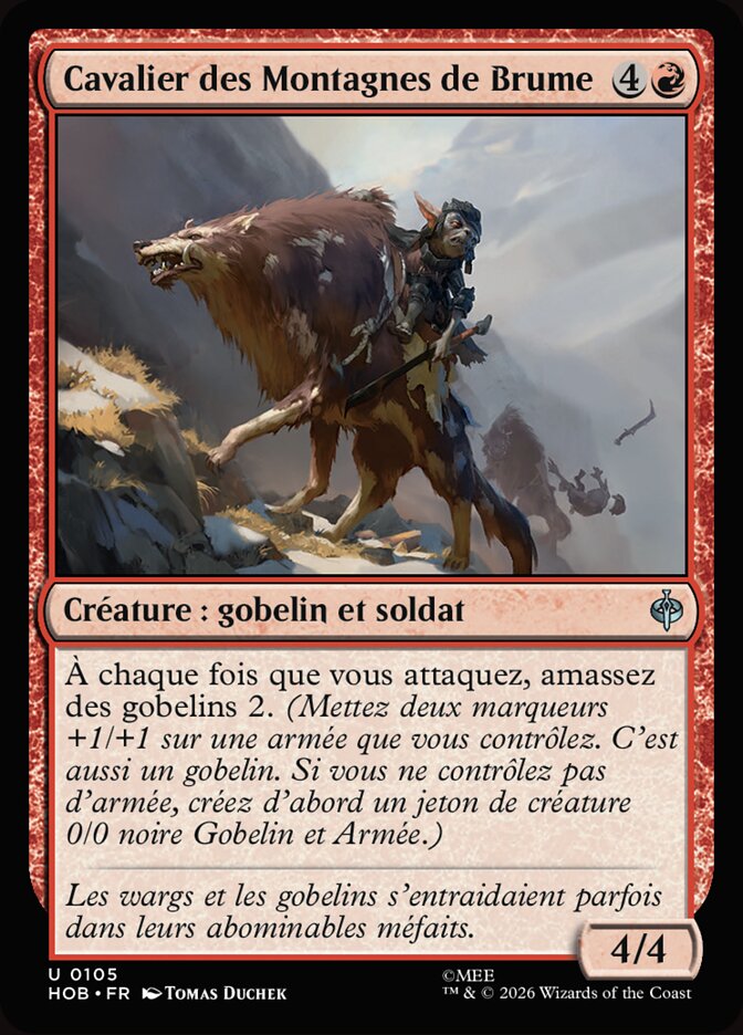 Cavalier des Montagnes de Brume