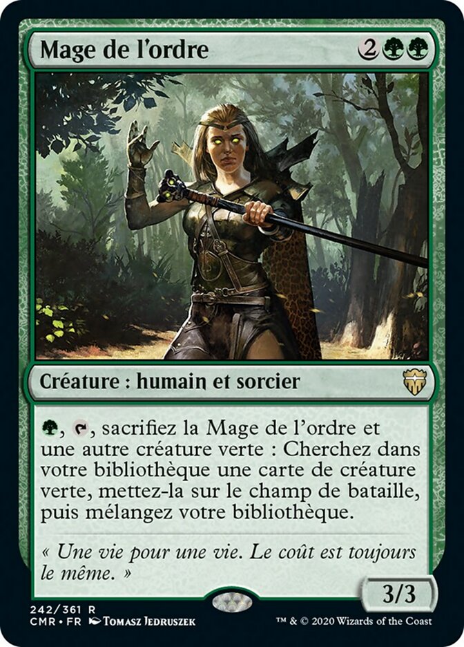 Mage de l'ordre