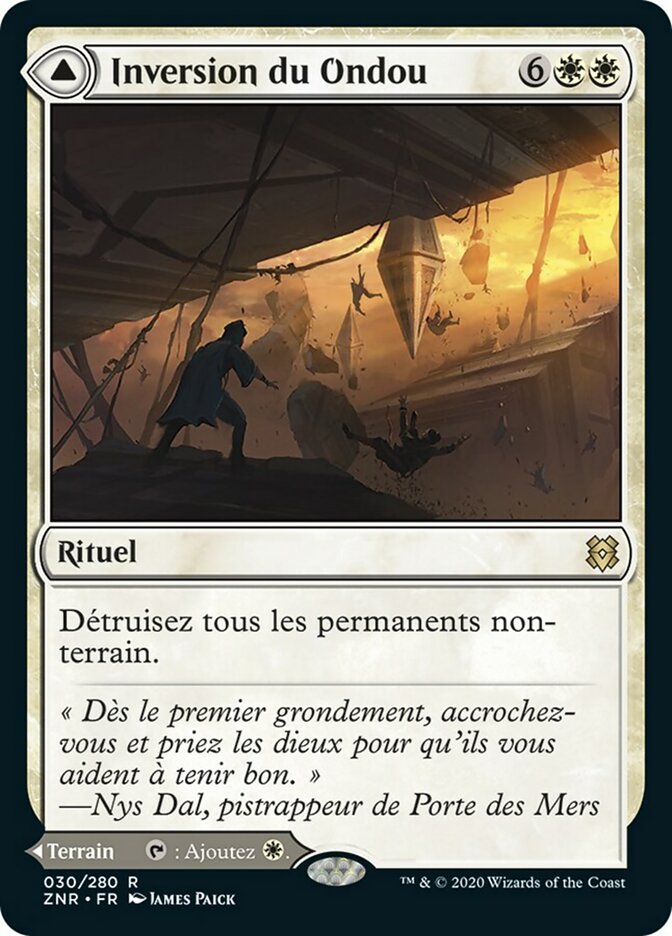 Inversion du Ondou