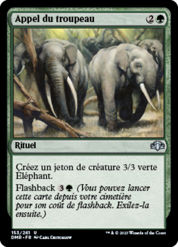 Appel du troupeau