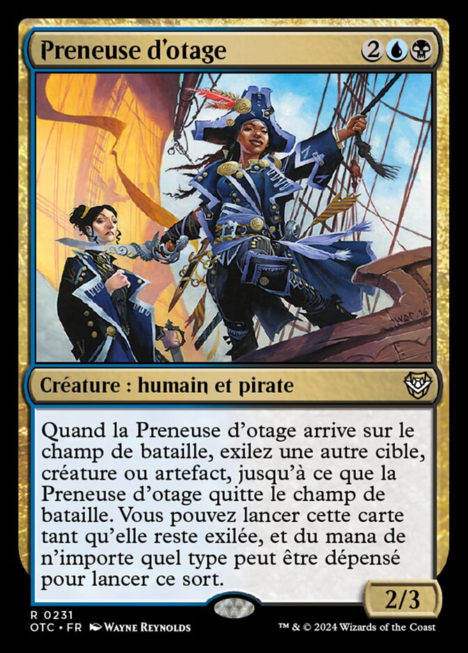 Preneuse d'otage