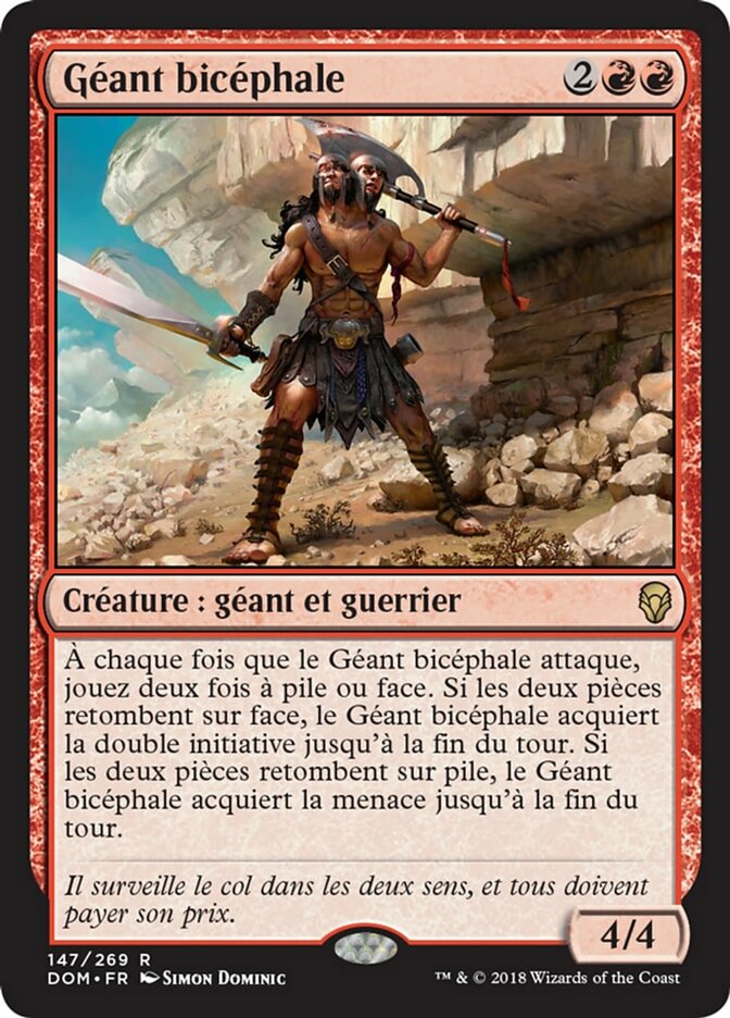 Géant bicéphale