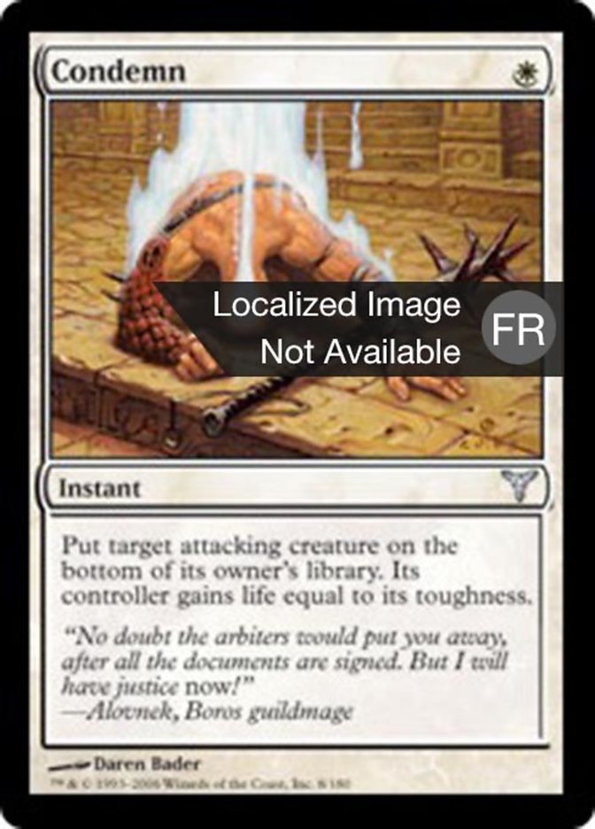 Condamnation