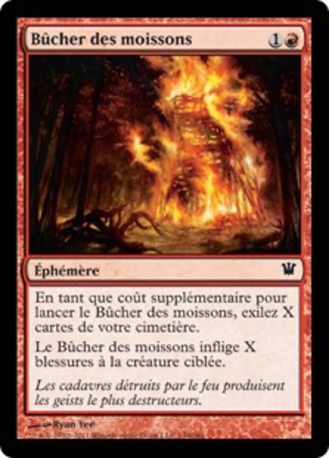 Bûcher des moissons