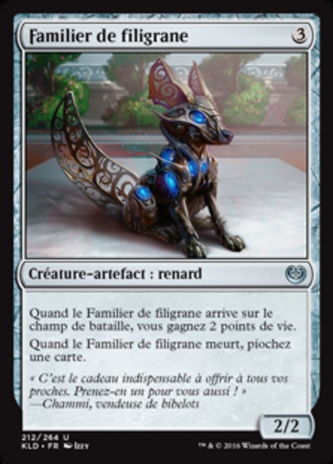 Familier de filigrane