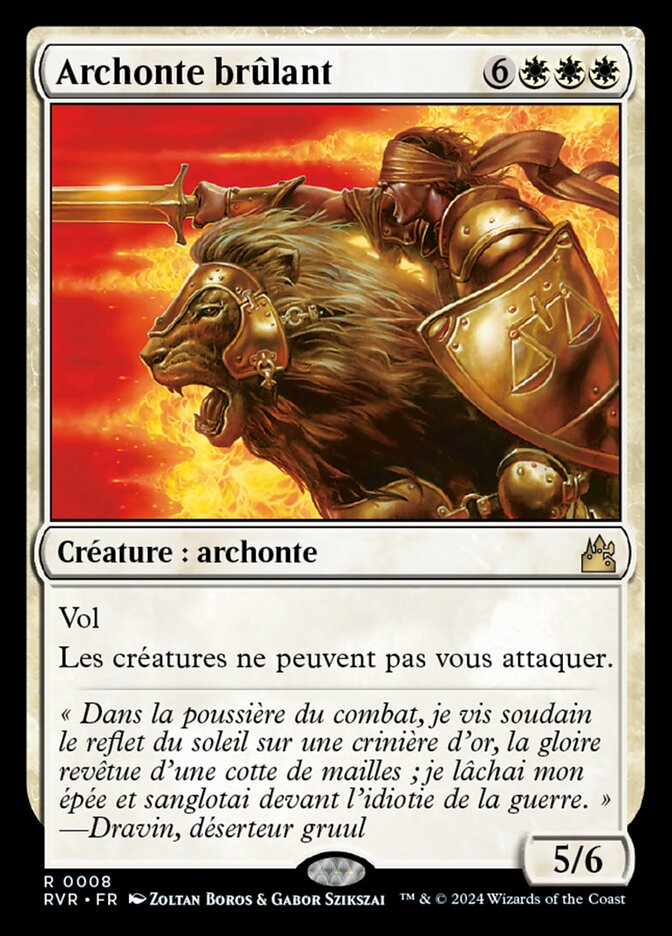 Archonte brûlant
