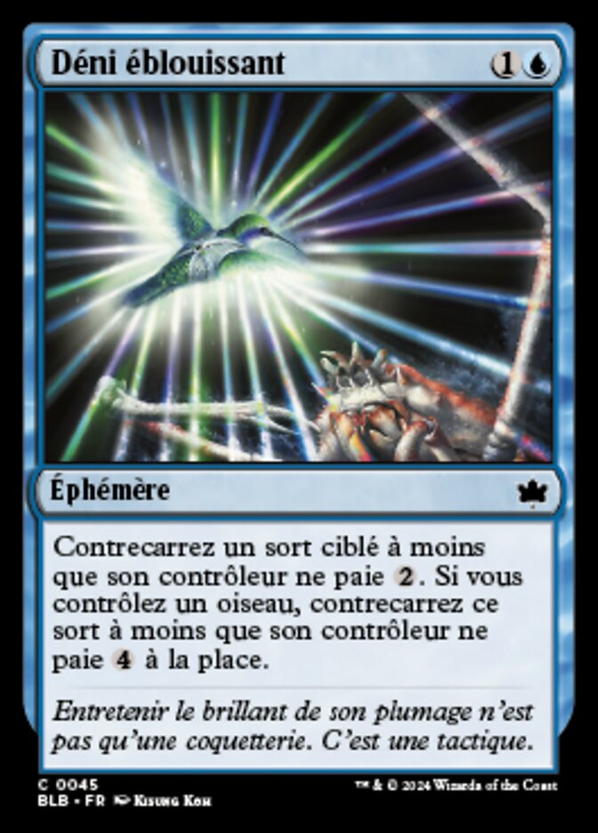 Déni éblouissant