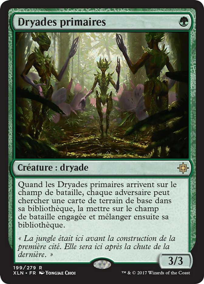 Dryades primaires