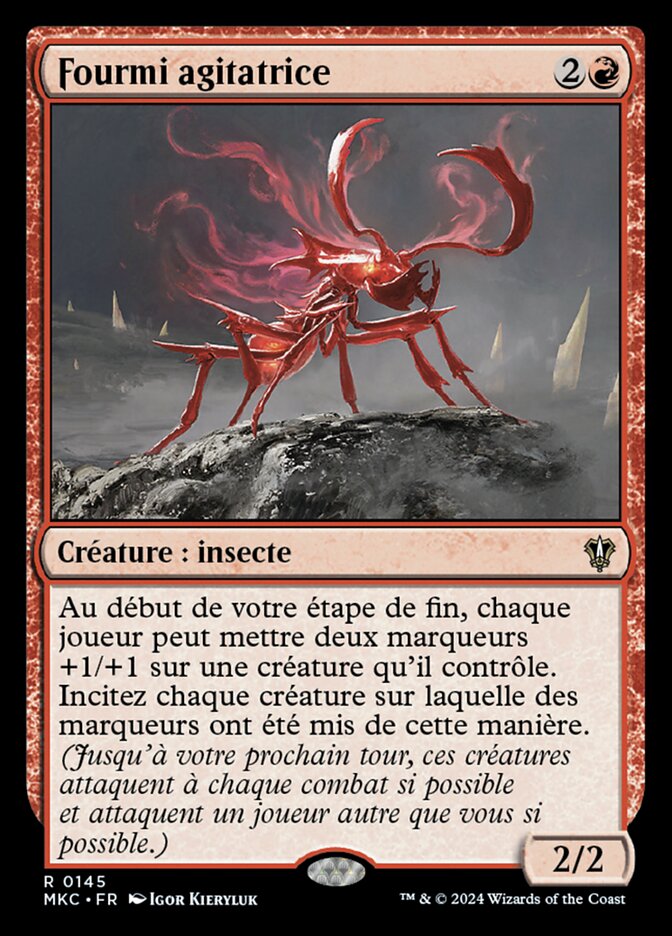 Fourmi agitatrice