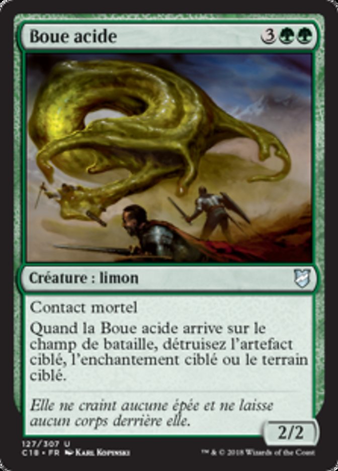 Boue acide