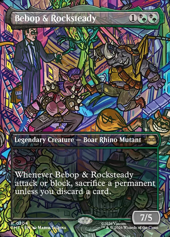 Bebop &amp; Rocksteady